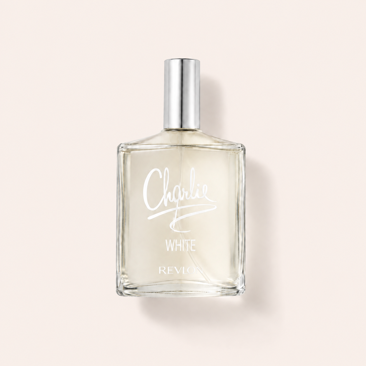Revlon Charlie White – toaletní voda 100 ml, čirý flakon se stříbrným uzávěrem – MrRizz