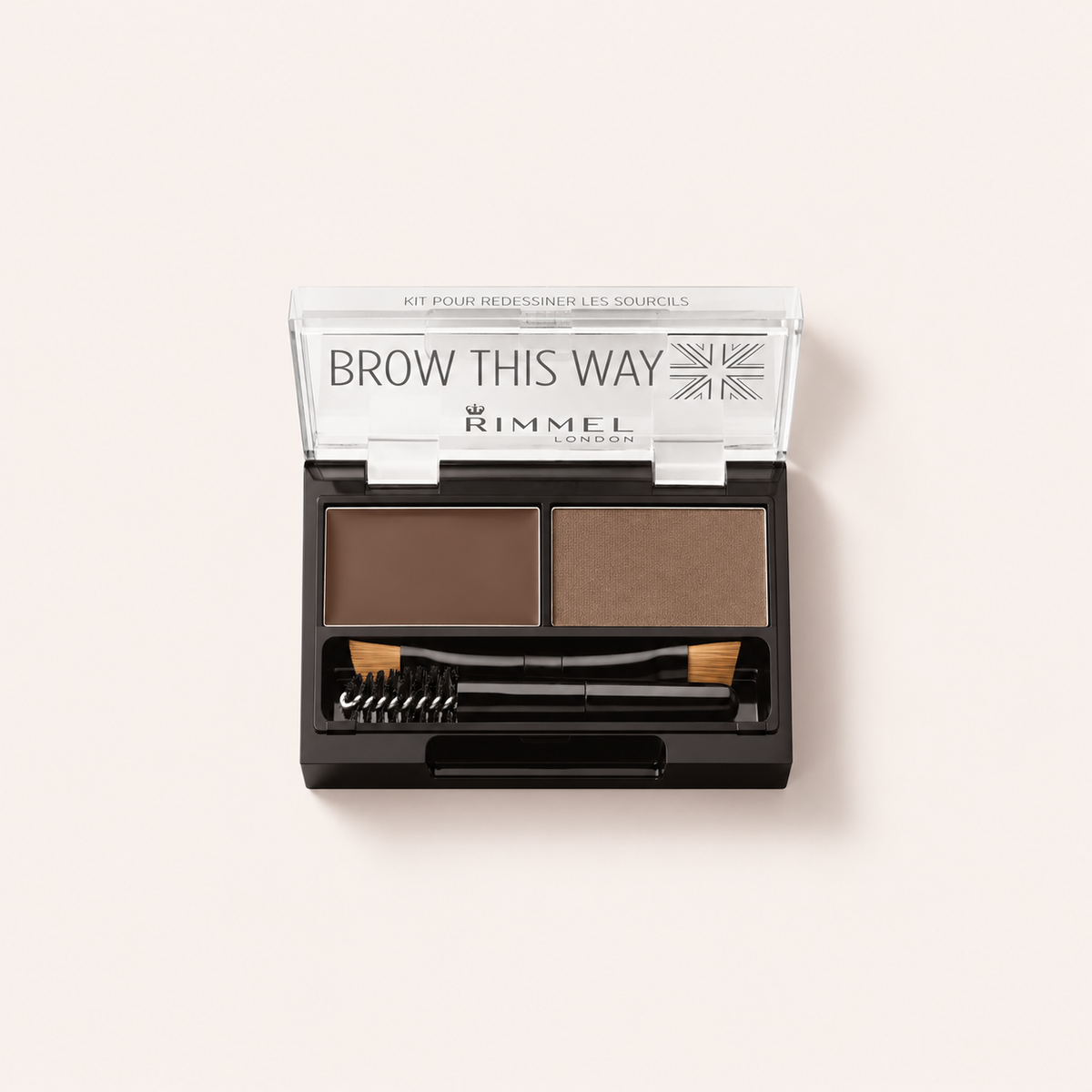 Rimmel London Brow This Way 2,4 ml – set a paletka na obočí – MrRizz