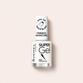 Rimmel London Super Gel STEP1 090 Porcelain, bílý lak na nehty 12 ml – MrRizz