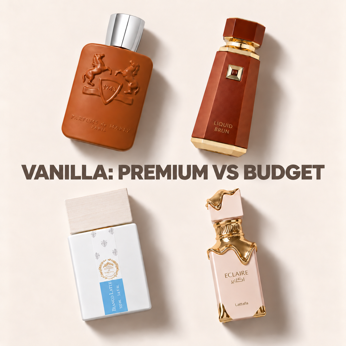 Vanilla: Premium vs Budget – set unisex – MrRizz