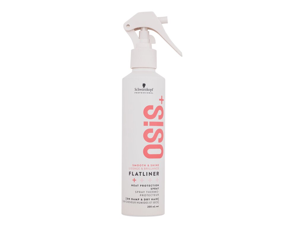 Schwarzkopf Professional Osis+ Flatliner Heat Protection Spray 200 ml - 200ml - Pro tepelnou úpravu vlasů