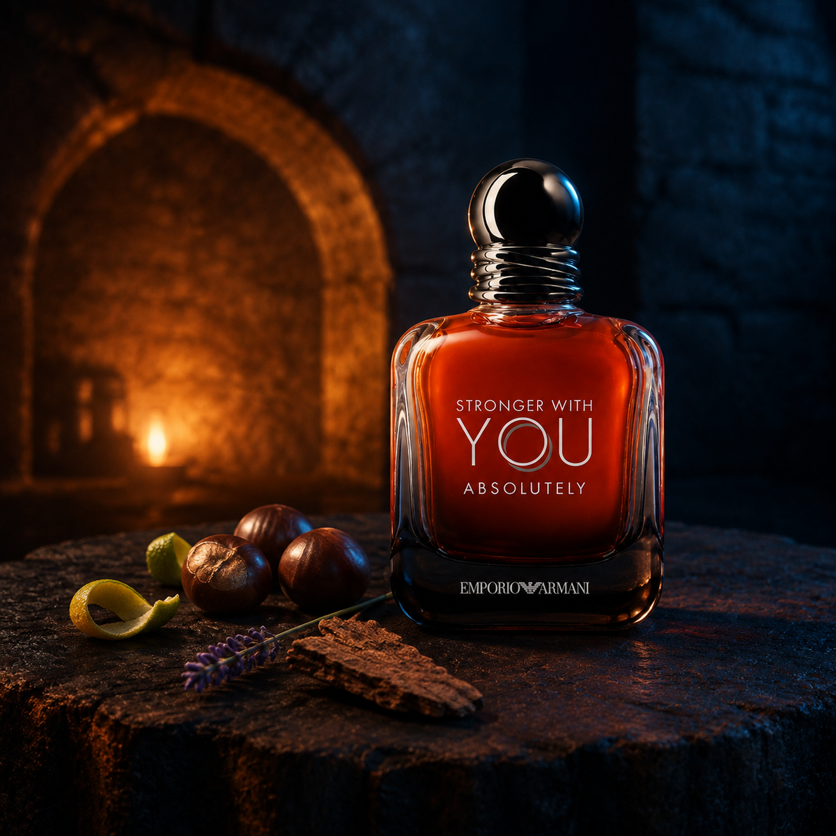 Emporio Armani Stronger With You Absolutely – hřejivé podzimní zátiší s kaštany – MrRizz