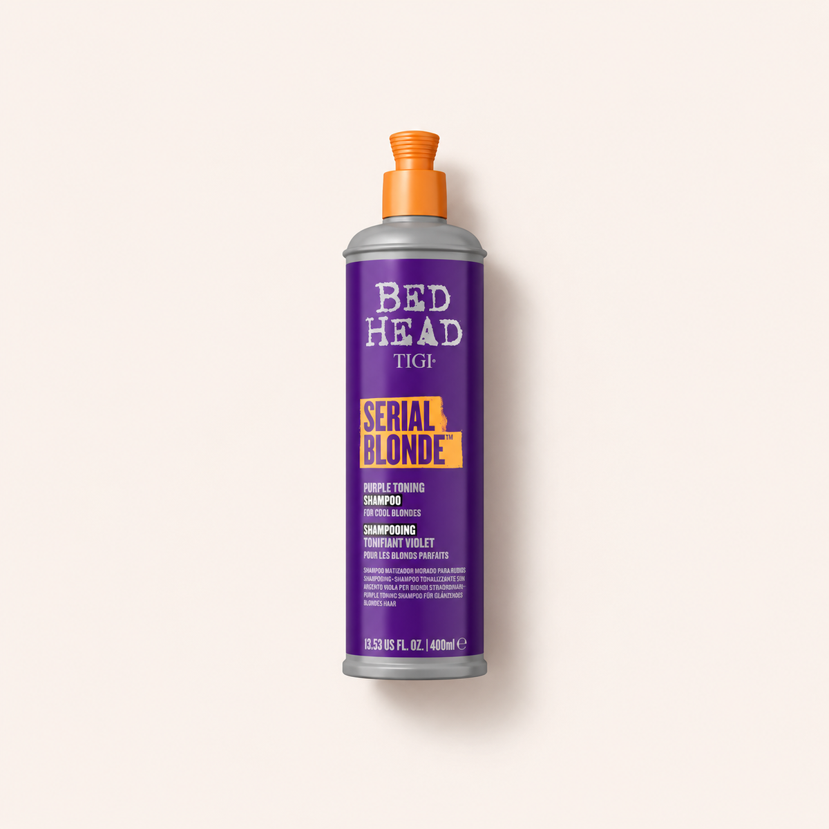 Tigi Bed Head Serial Blonde Purple Toning 400 ml – šampon – MrRizz