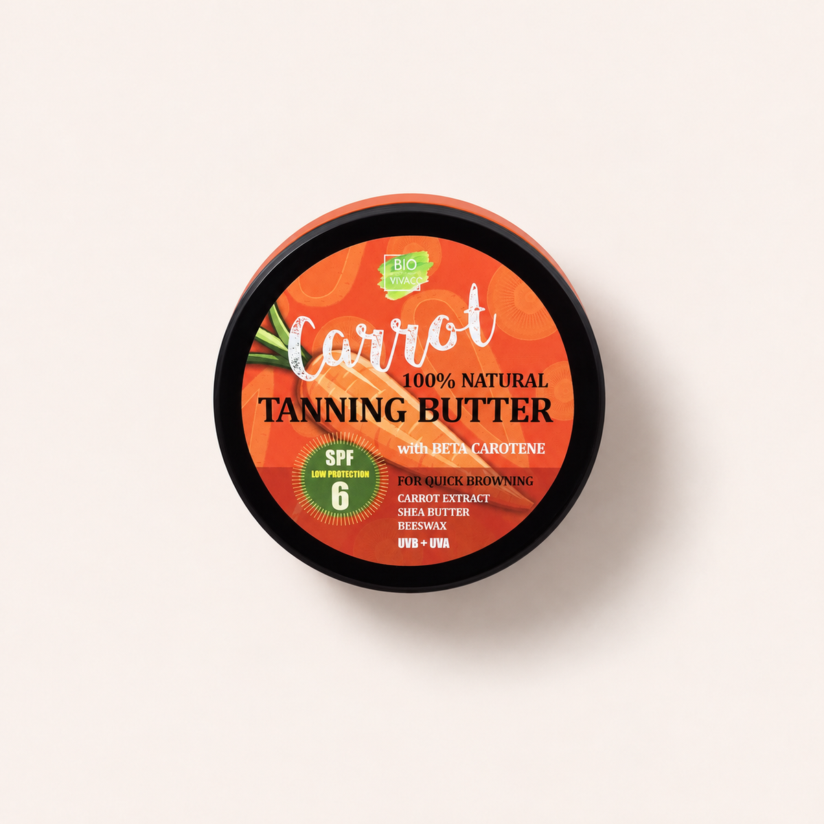 Vivaco Bio Carrot Tanning Butter 150 ml – opalovací přípravek na tělo – MrRizz