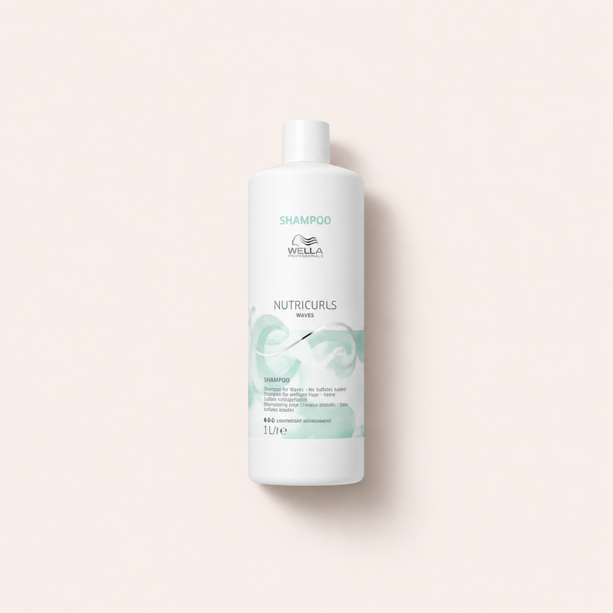 Wella Professionals NutriCurls Waves Shampoo 1000 ml – šampon – MrRizz