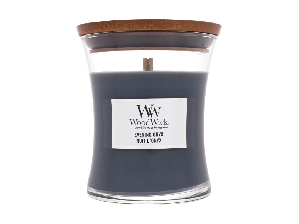 WoodWick Evening Onyx 275 ml - 275ml - Vonná svíčka