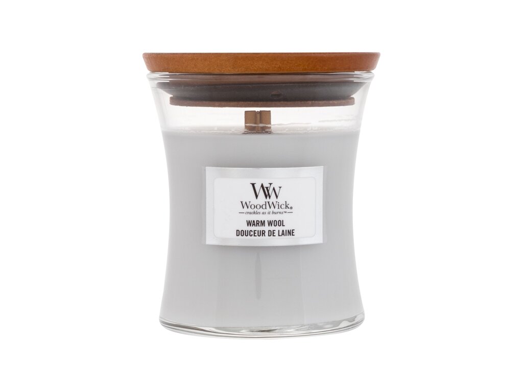 WoodWick Warm Wool 85 ml - 85ml - Vonná svíčka