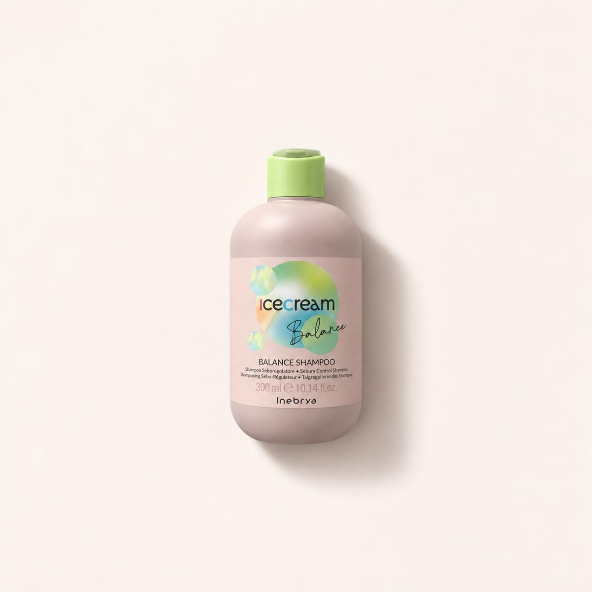 Inebrya Ice Cream Balance Shampoo 300 ml – produktová fotografie – MrRizz