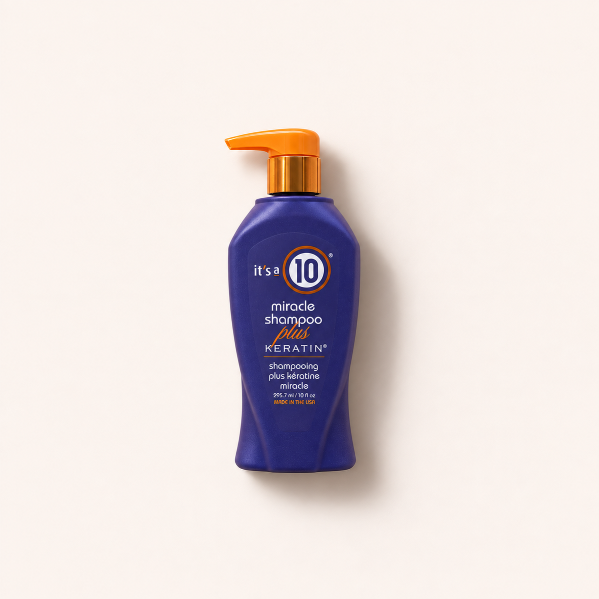 it's a 10 Plus Keratin Miracle Shampoo 295,7 ml