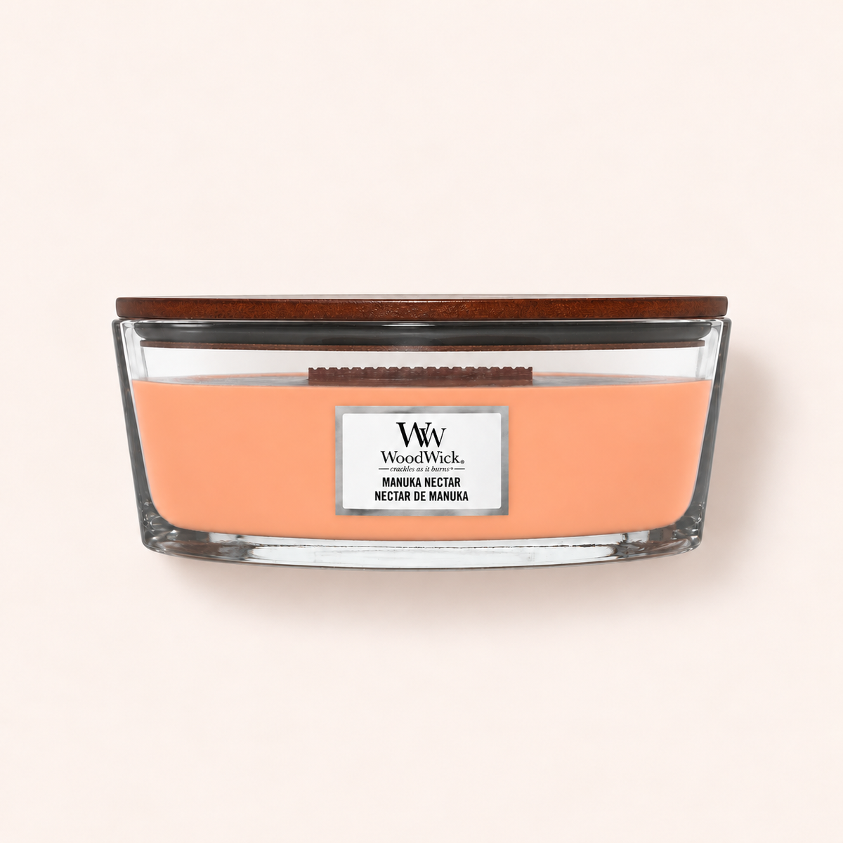 Vonná svíčka WoodWick Manuka Nectar Ellipse 453,6 g – MrRizz