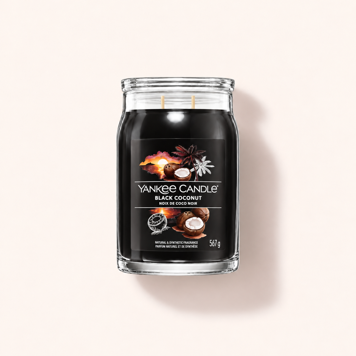 Titulní fotografie svíčky Yankee Candle Signature Black Coconut 567 g – MrRizz