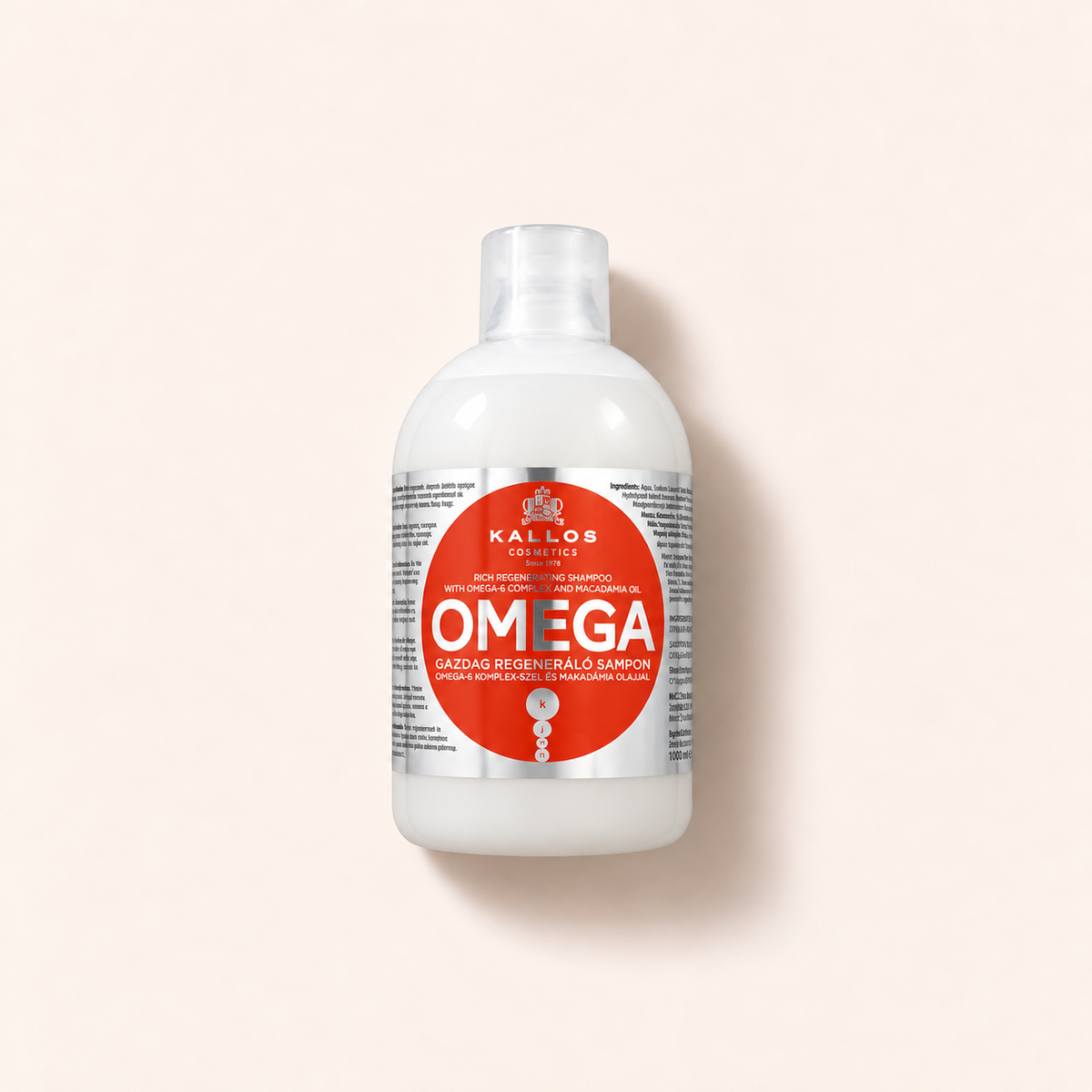 Titulní fotografie šamponu Kallos Omega 1000 ml – MrRizz