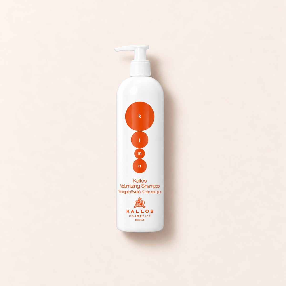 Titulní fotografie šamponu Kallos KJMN Volumizing 500 ml – MrRizz
