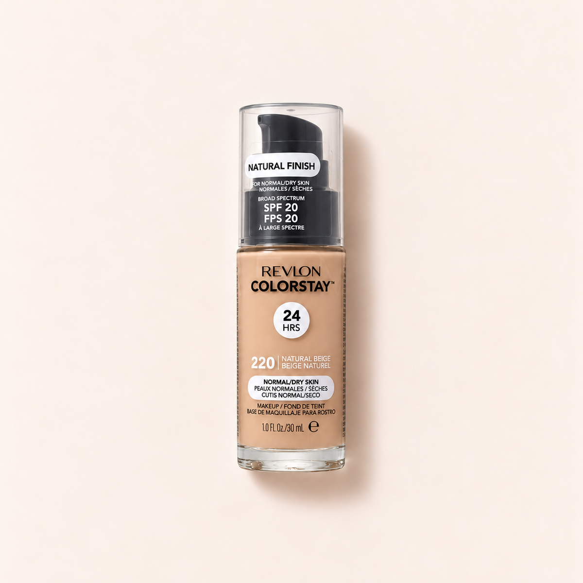 Revlon Colorstay Normal Dry Skin make-up SPF 20 odstín 220 Natural Beige 30 ml – MrRizz