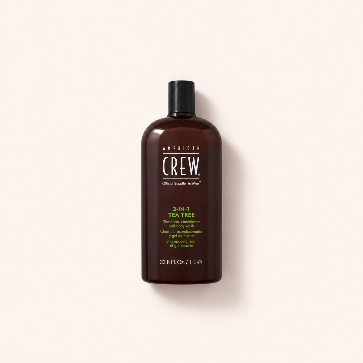 American Crew 3-IN-1 Tea Tree šampon, kondicionér a sprchový gel 1000 ml – MrRizz