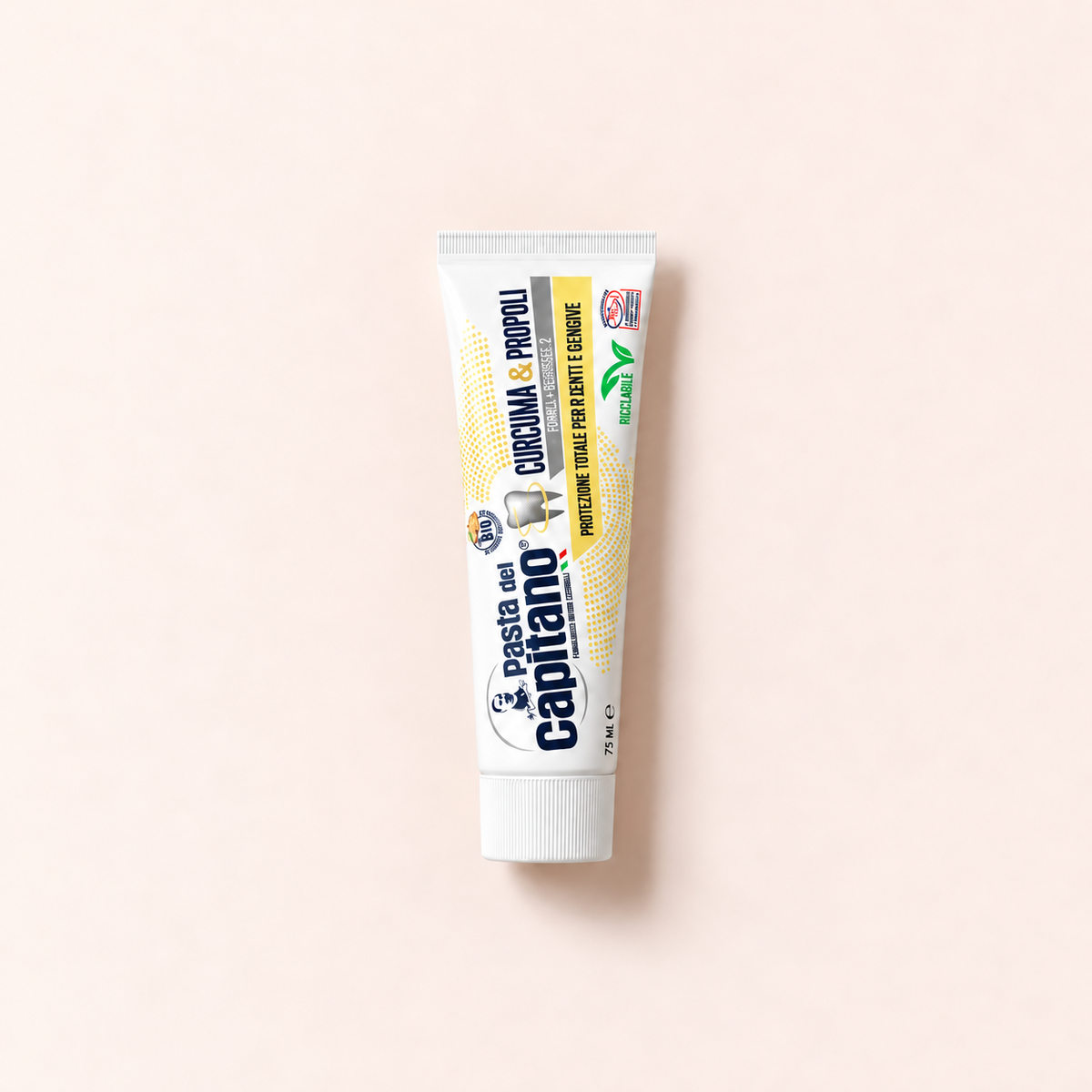 Pasta Del Capitano Curcuma & Propoli zubní pasta 75 ml – MrRizz