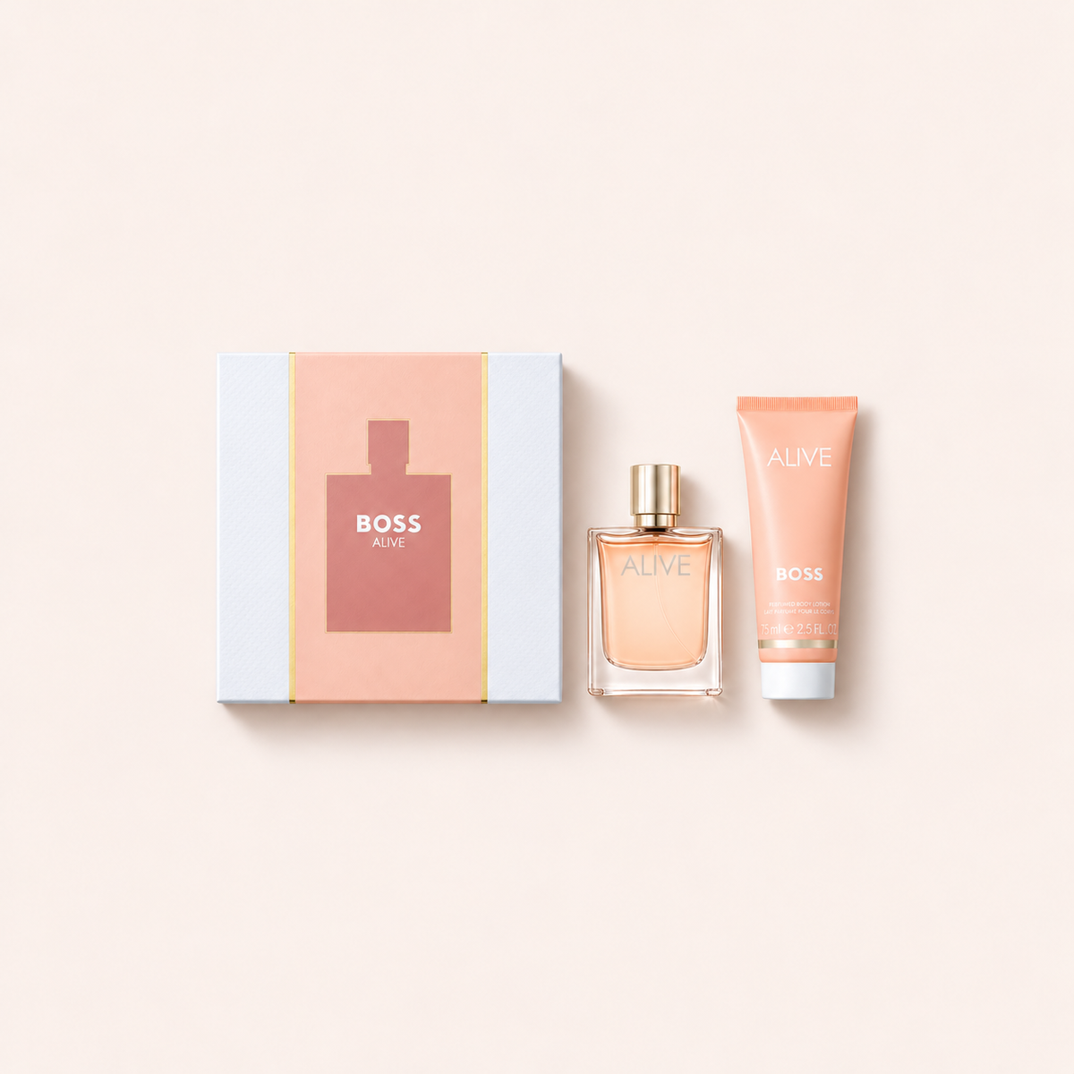Hugo Boss Alive – sada Eau de Parfum 50 ml a tělové mléko 75 ml