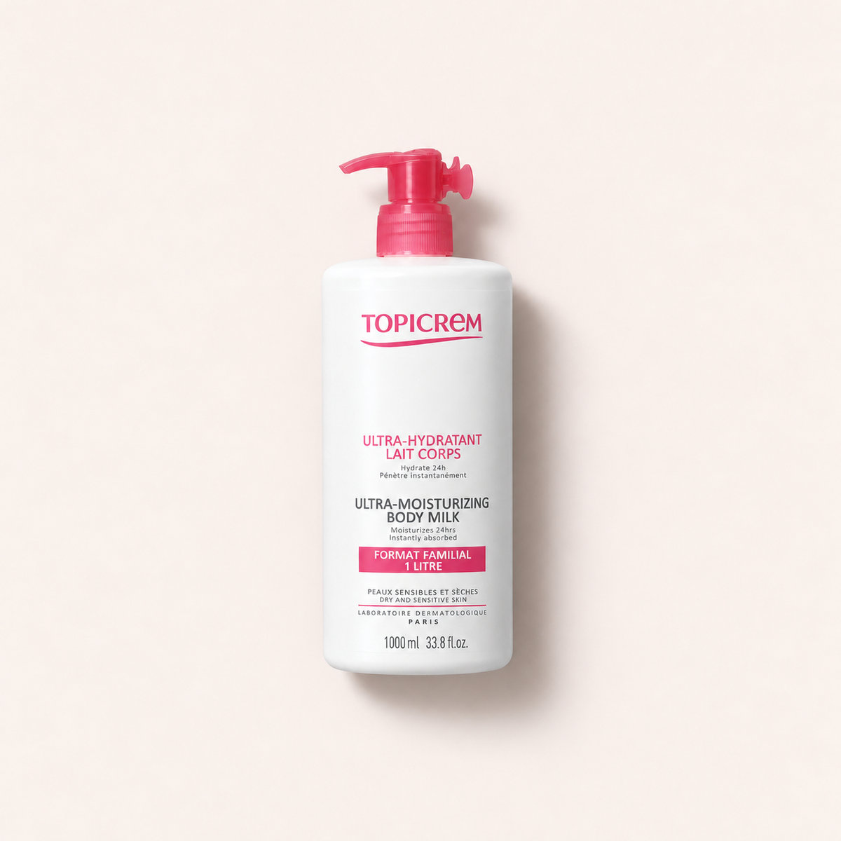 Topicrem Ultra-Moisturizing Body Milk hydratační tělové mléko 1000 ml – MrRizz