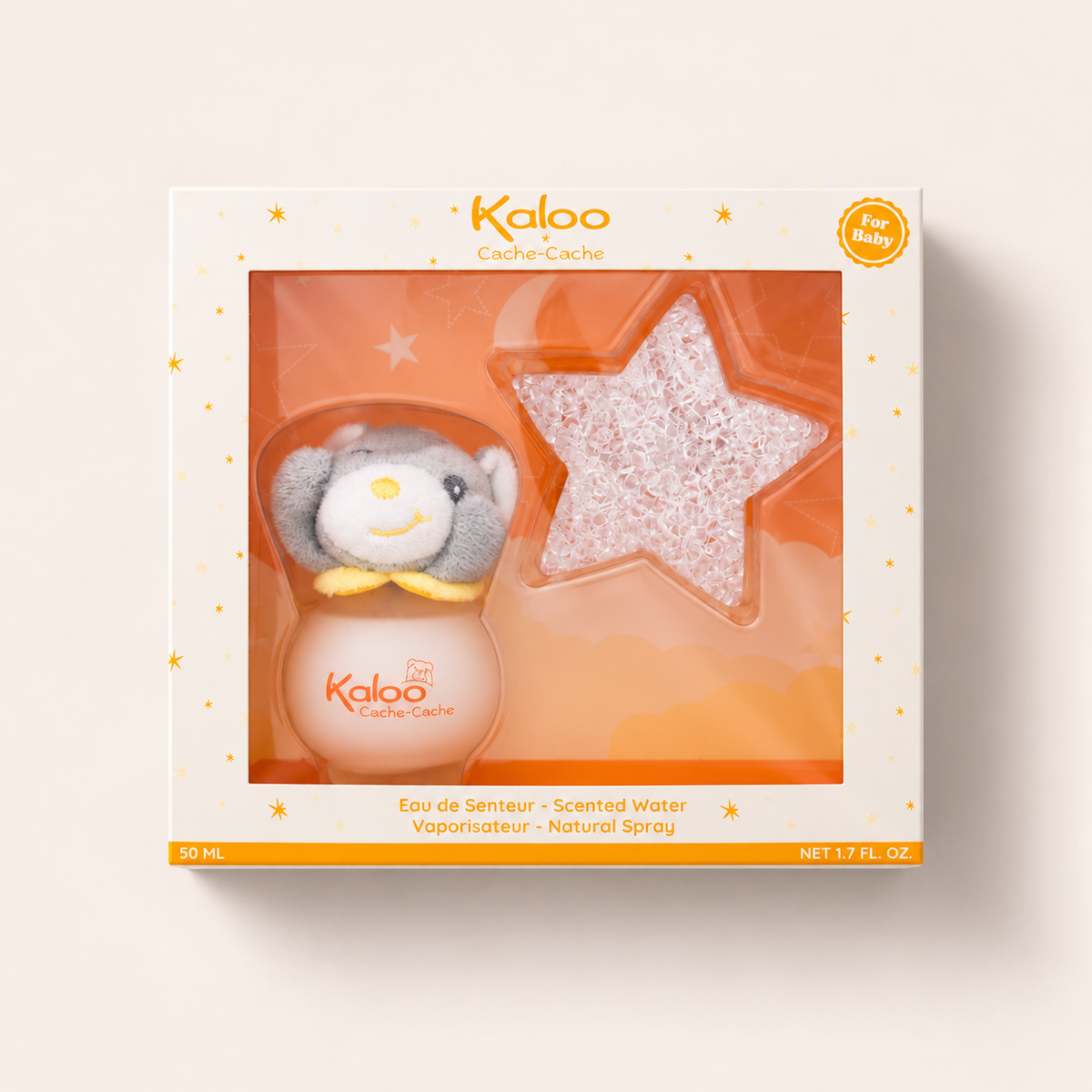 Kaloo Cache-Cache – sada 50 ml a noční světýlko