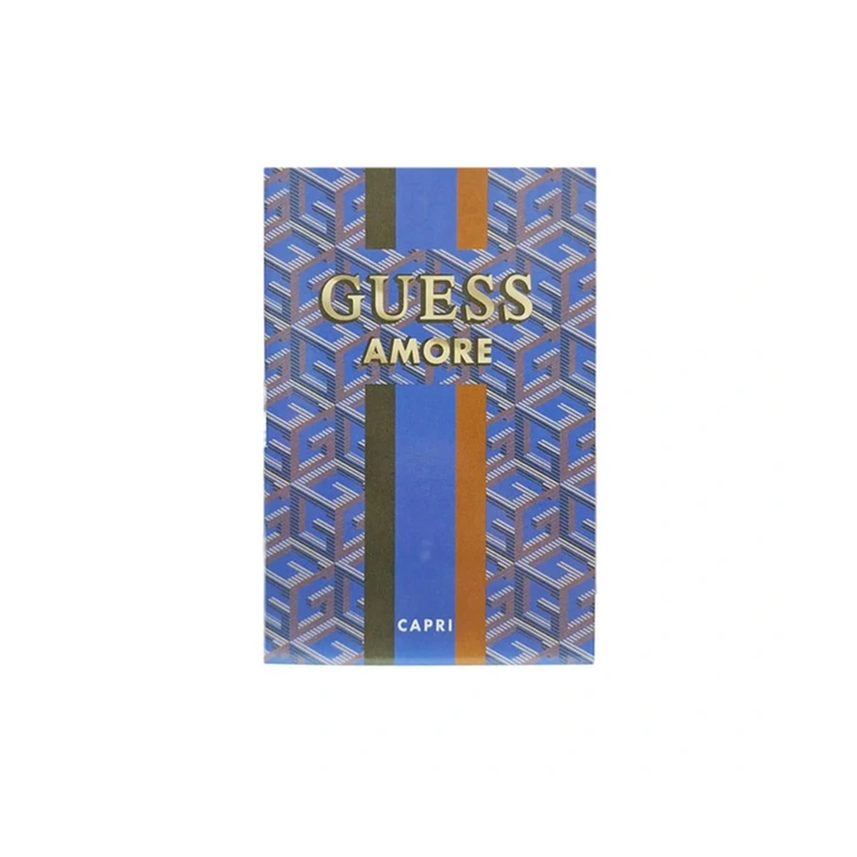 GUESS Amore Capri 50x2 ml – fotografie originálního jednotlivého vzorku; sada 50 kusů