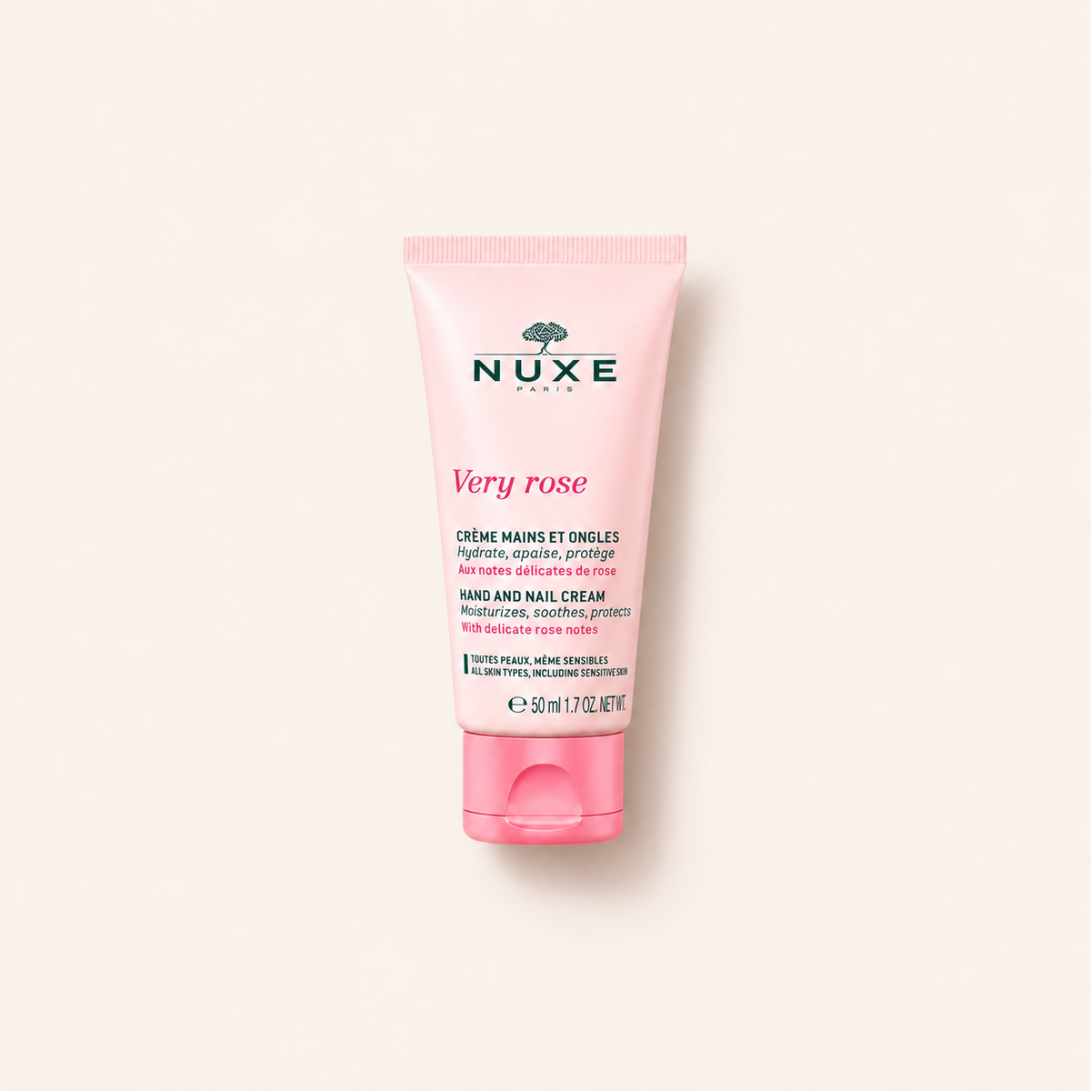 NUXE Very Rose zklidňující krém na ruce a nehty 50 ml – MrRizz
