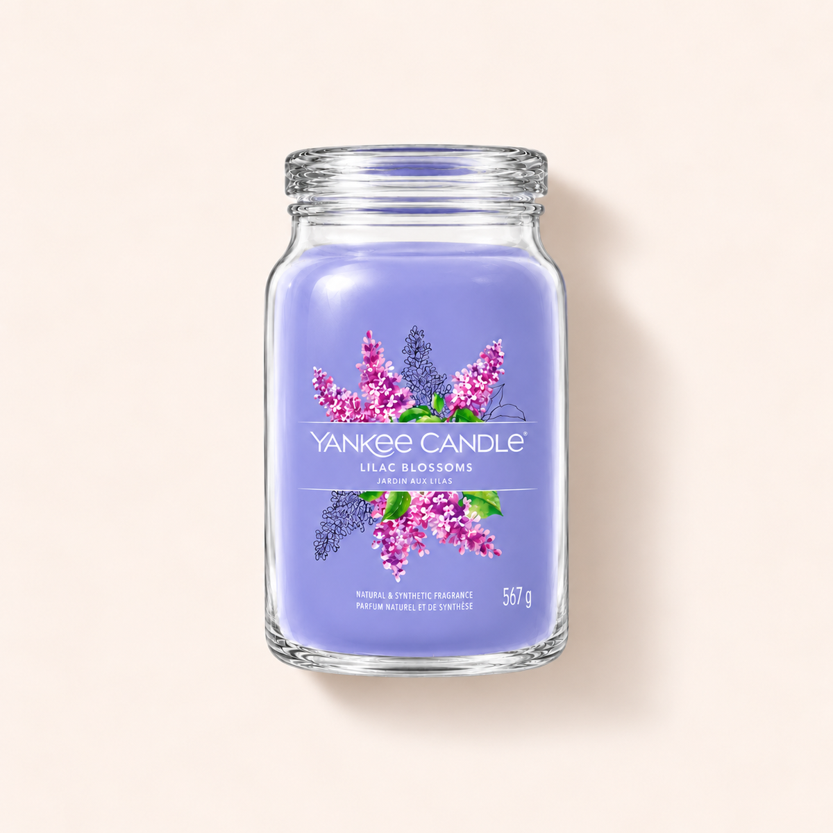 Yankee Candle Signature Lilac Blossoms, vonná svíčka 567 g – MrRizz