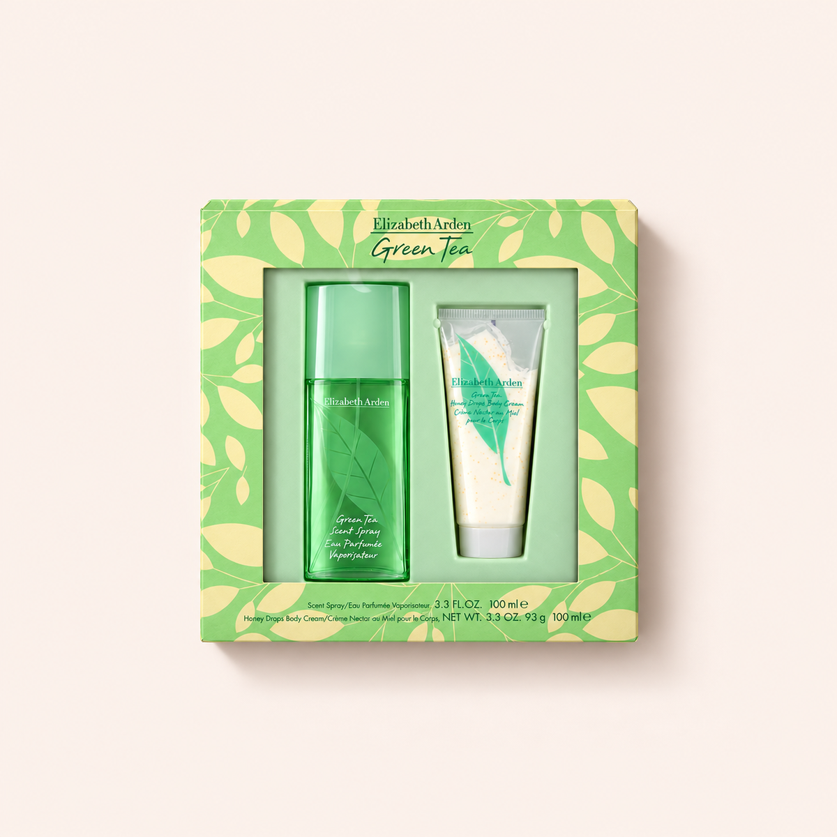 Elizabeth Arden Green Tea – sada vůně 100 ml a Honey Drops tělového krému 100 ml
