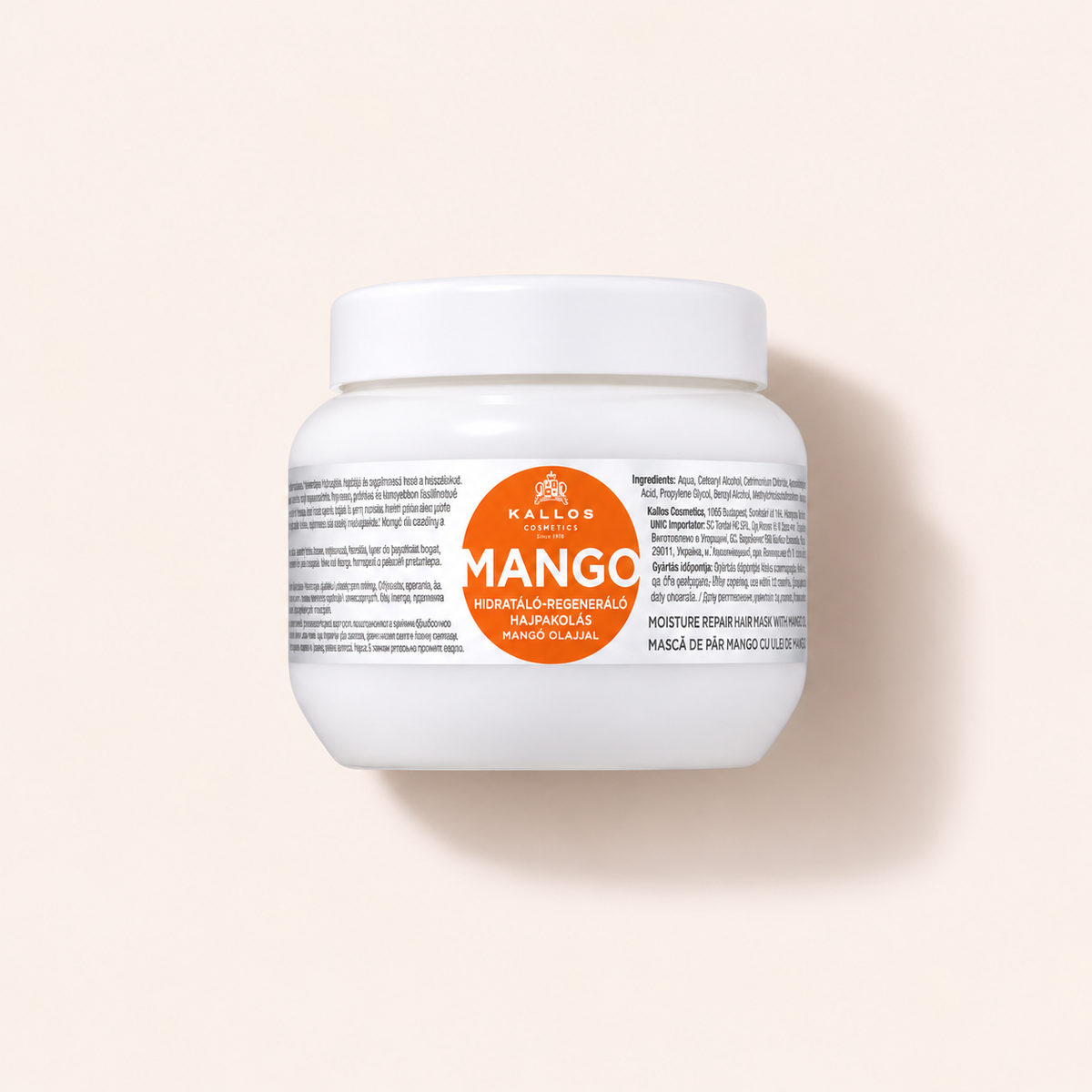 Kallos Mango regenerační maska na vlasy 275 ml – MrRizz