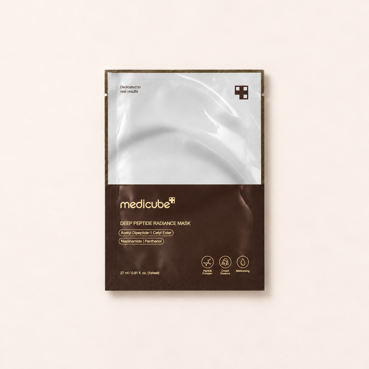 Pleťová maska Medicube Deep Peptide Radiance Mask 27 ml – MrRizz
