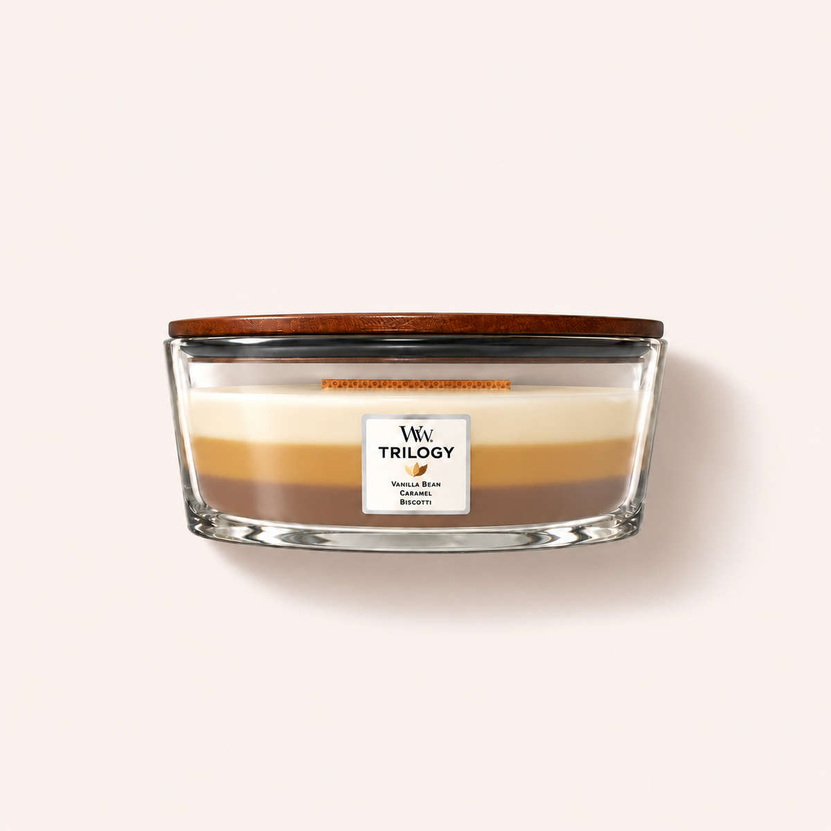 WoodWick Trilogy Café Sweets 453,6 g – vonná svíčka Ellipse – MrRizz