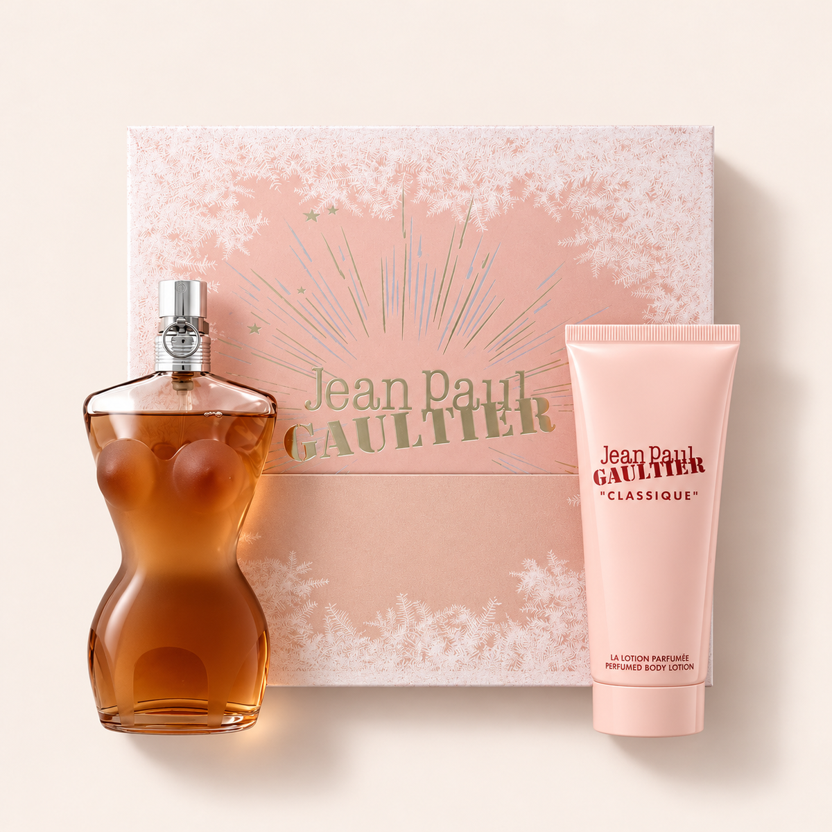 Jean Paul Gaultier Classique, sada EDT 100 ml a tělového mléka 75 ml – MrRizz