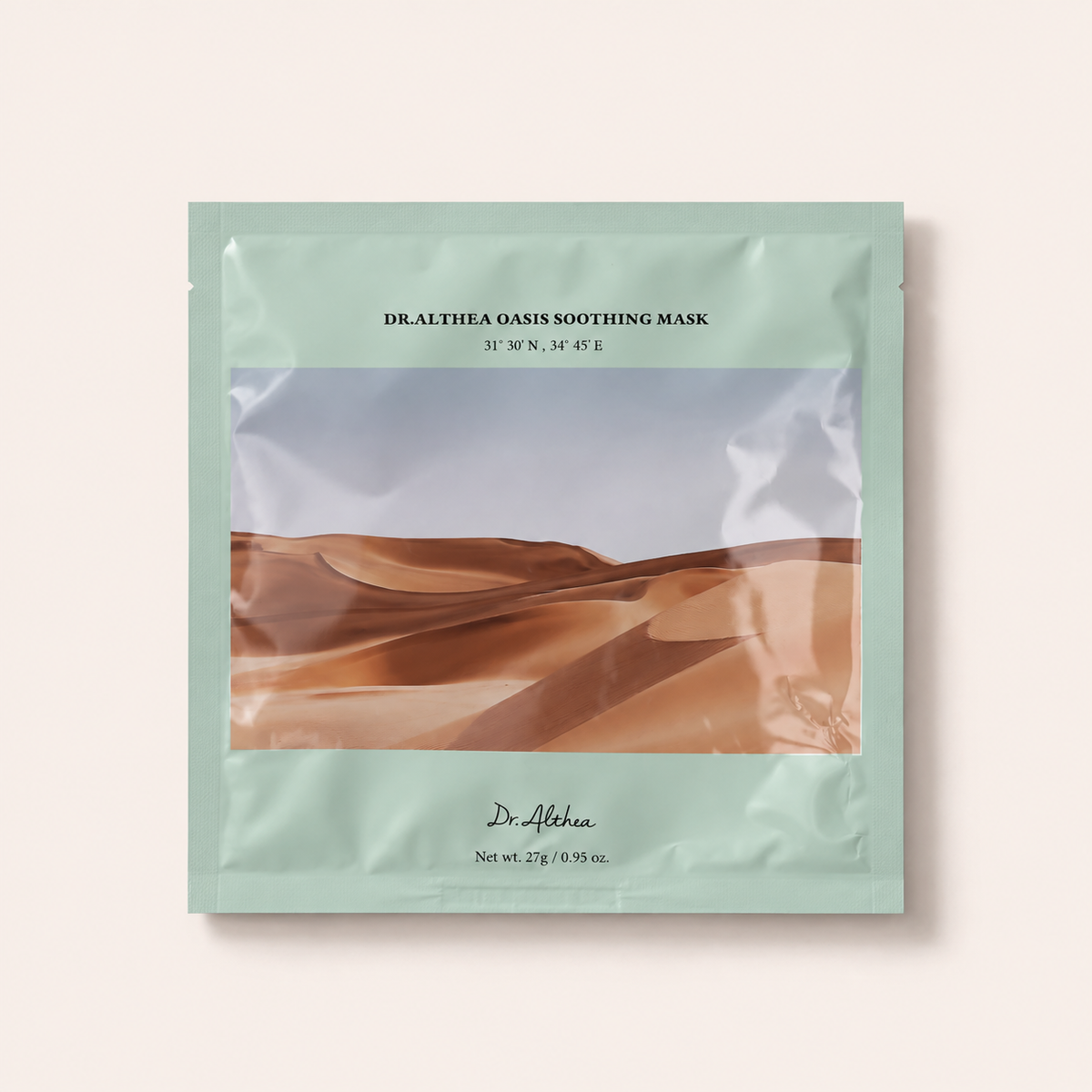 Dr. Althea Oasis Soothing Mask 27 ml – titulní produktová fotografie – MrRizz