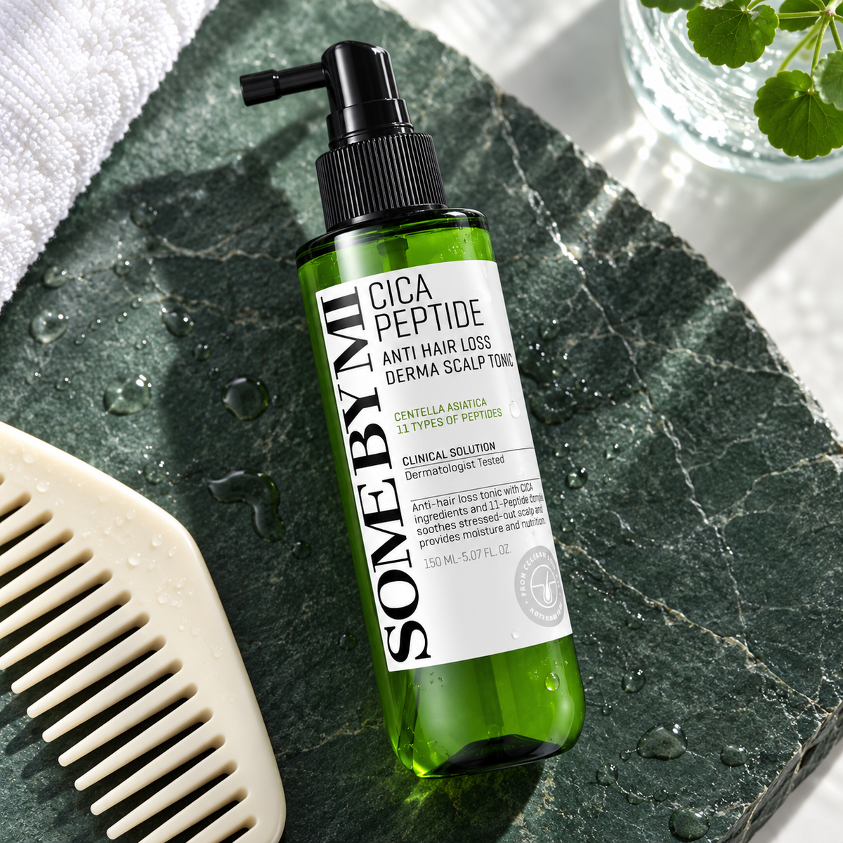 Some By Mi Cica Peptide Anti Hair Loss Derma Scalp Tonic 150 ml – atmosférická fotografie – MrRizz
