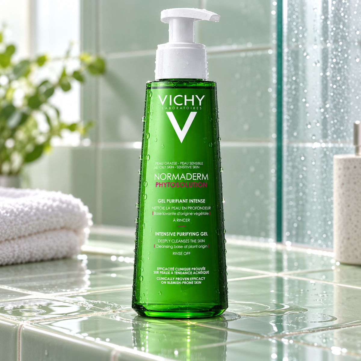 Vichy Normaderm Intensive Purifying Cleanser 400 ml – atmosférická fotografie – MrRizz