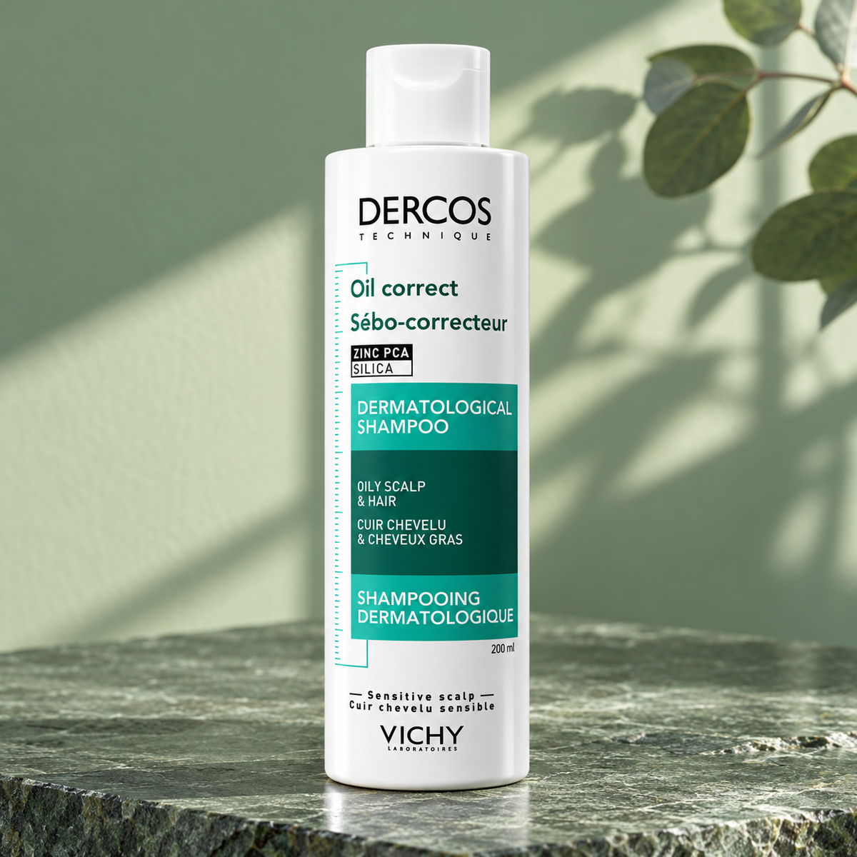Vichy Dercos Oil Control Shampoo 200 ml – atmosférická fotografie – MrRizz