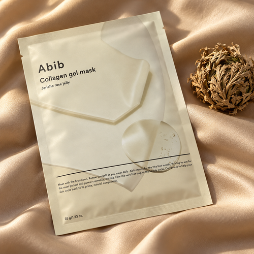 Abib Jericho Rose Jelly Collagen Gel Mask 35 ml – atmosférická fotografie – MrRizz