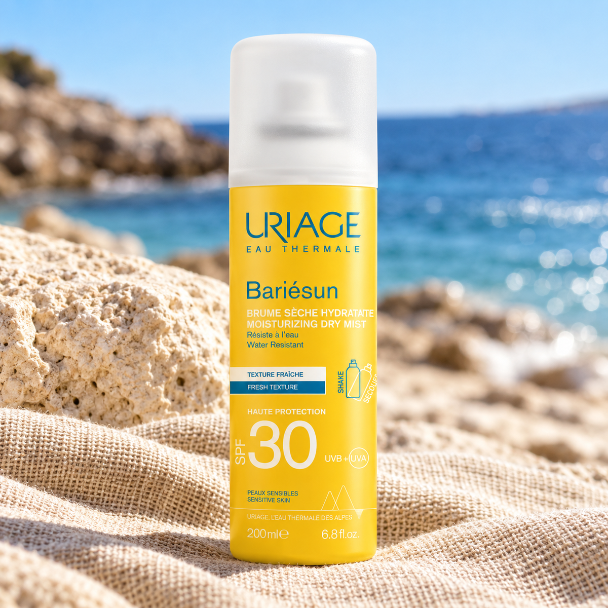 Uriage Bariésun Dry Mist 200 ml – atmosférická fotografie – MrRizz