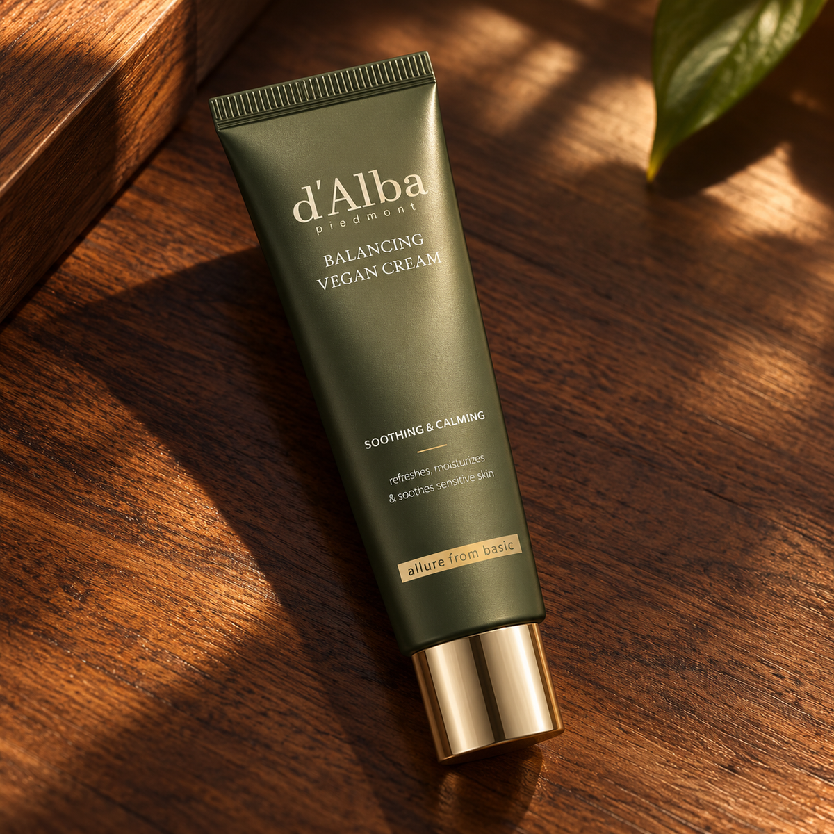 d'Alba Balancing Vegan Cream 55 ml – atmosférická fotografie – MrRizz