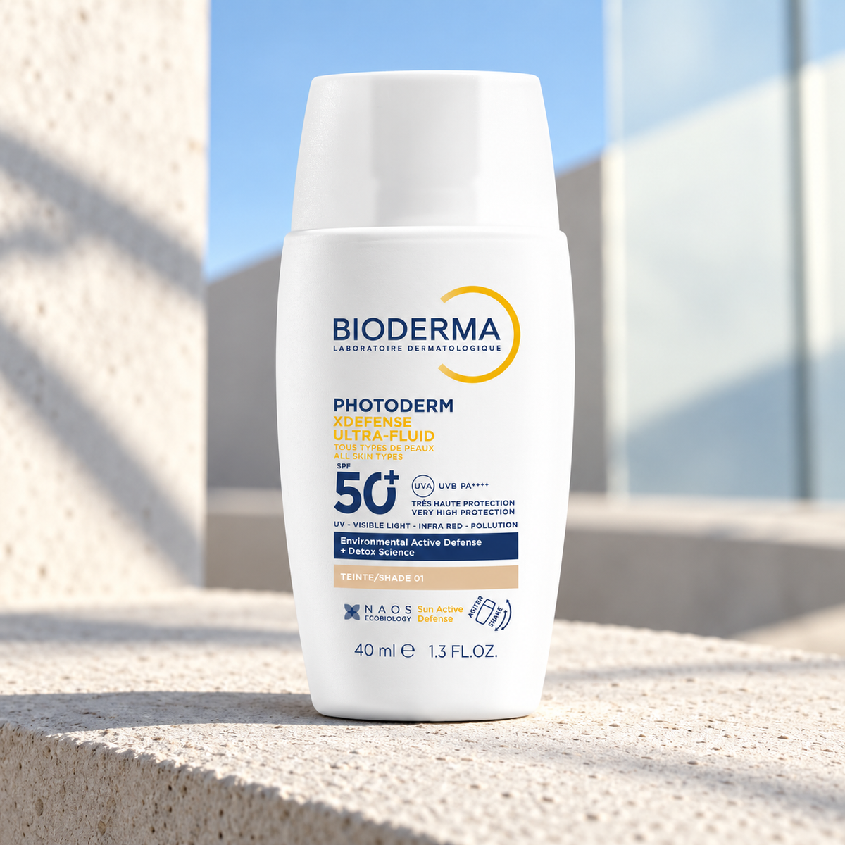 BIODERMA Photoderm Xdefense Ultra-Fluid 40 ml – atmosférická fotografie – MrRizz