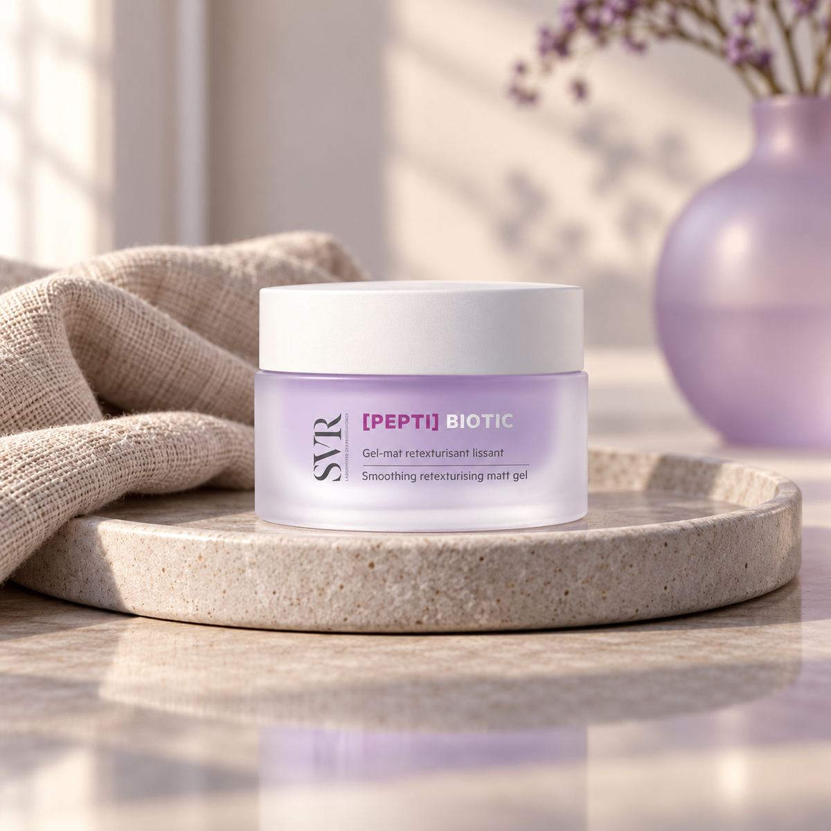 SVR [PEPTI] Biotic Smoothing Retexturising Matt Gel 50 ml – atmosférická fotografie – MrRizz