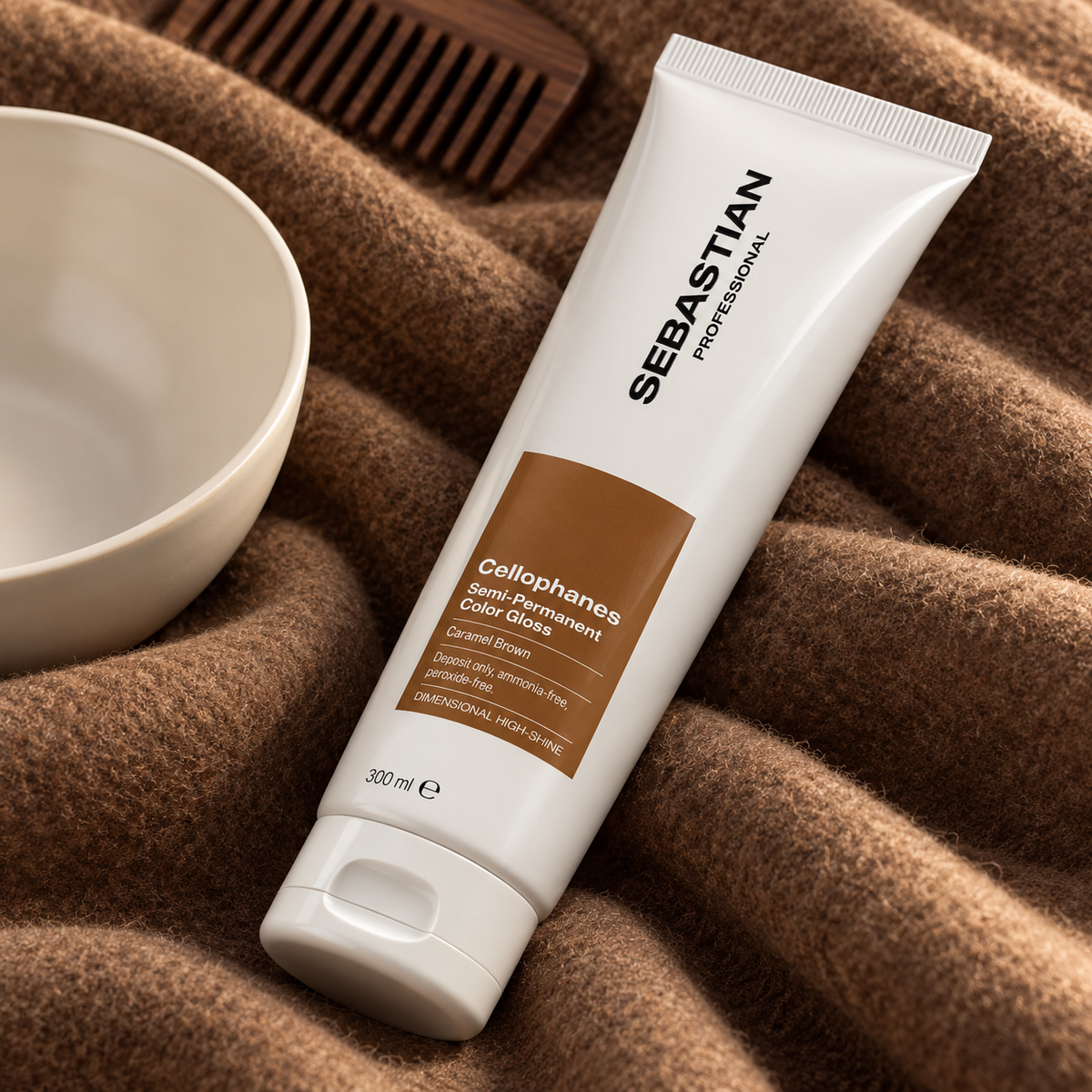 Sebastian Professional Cellophanes Caramel Brown tónovací lesk 300 ml – atmosférická fotografie – MrRizz