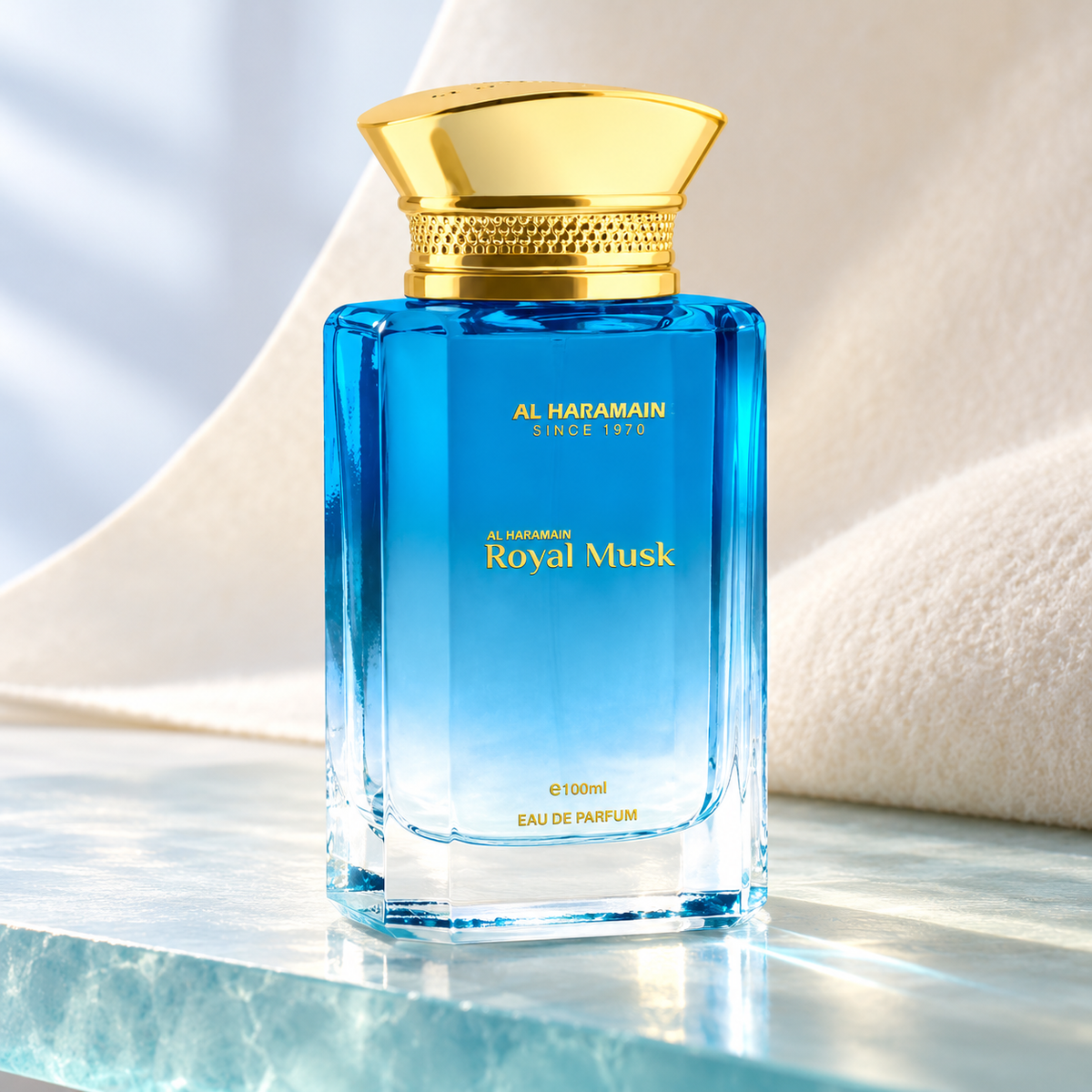 Al Haramain Royal Musk EDP 100 ml – atmosférická fotografie – MrRizz