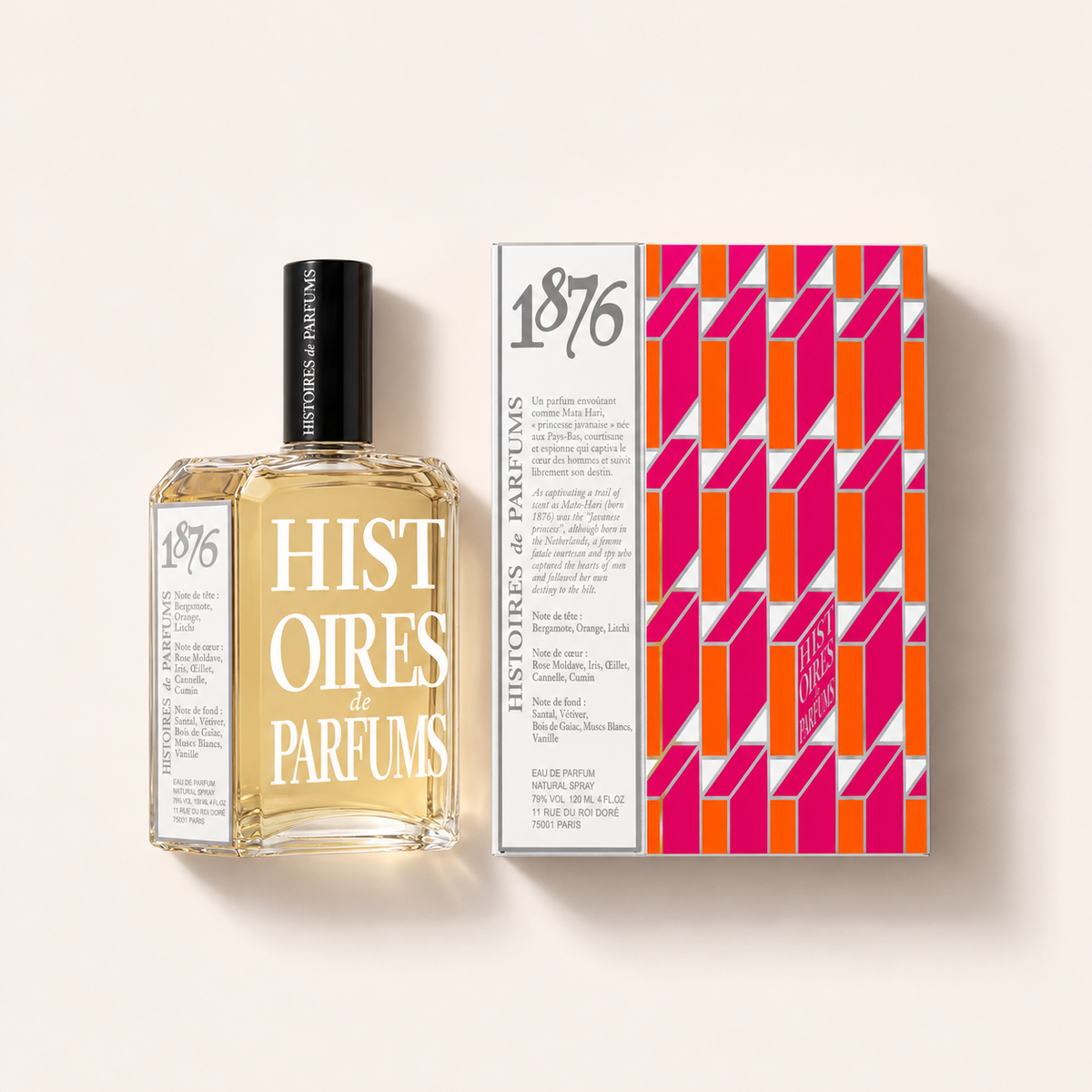 Histoires de Parfums 1876 Mata Hari EDP 120 ml – výrobek s originálním obalem – MrRizz