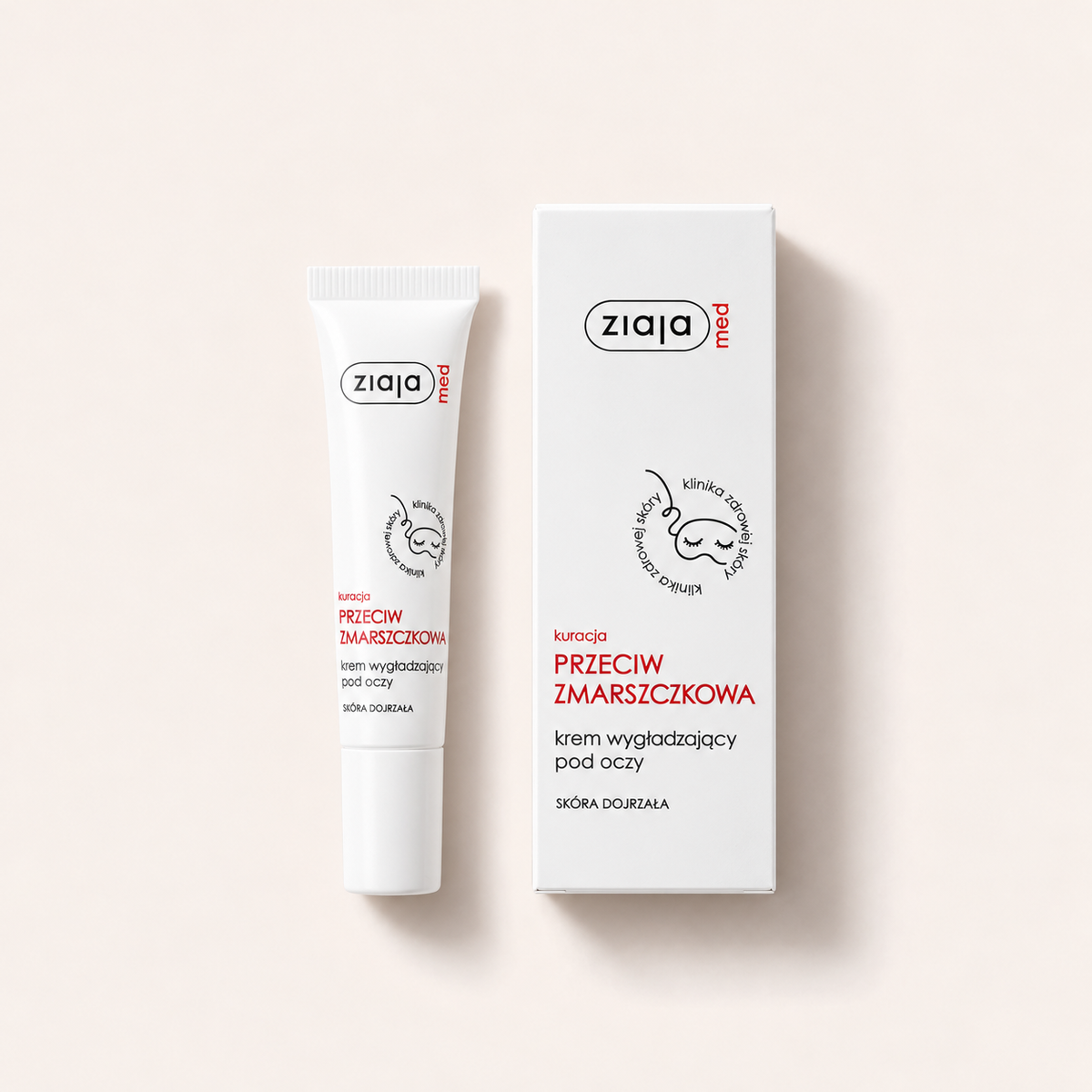 Ziaja Med Anti-Wrinkle Treatment Smoothing Oční krém 15 ml – výrobek s originálním obalem – MrRizz