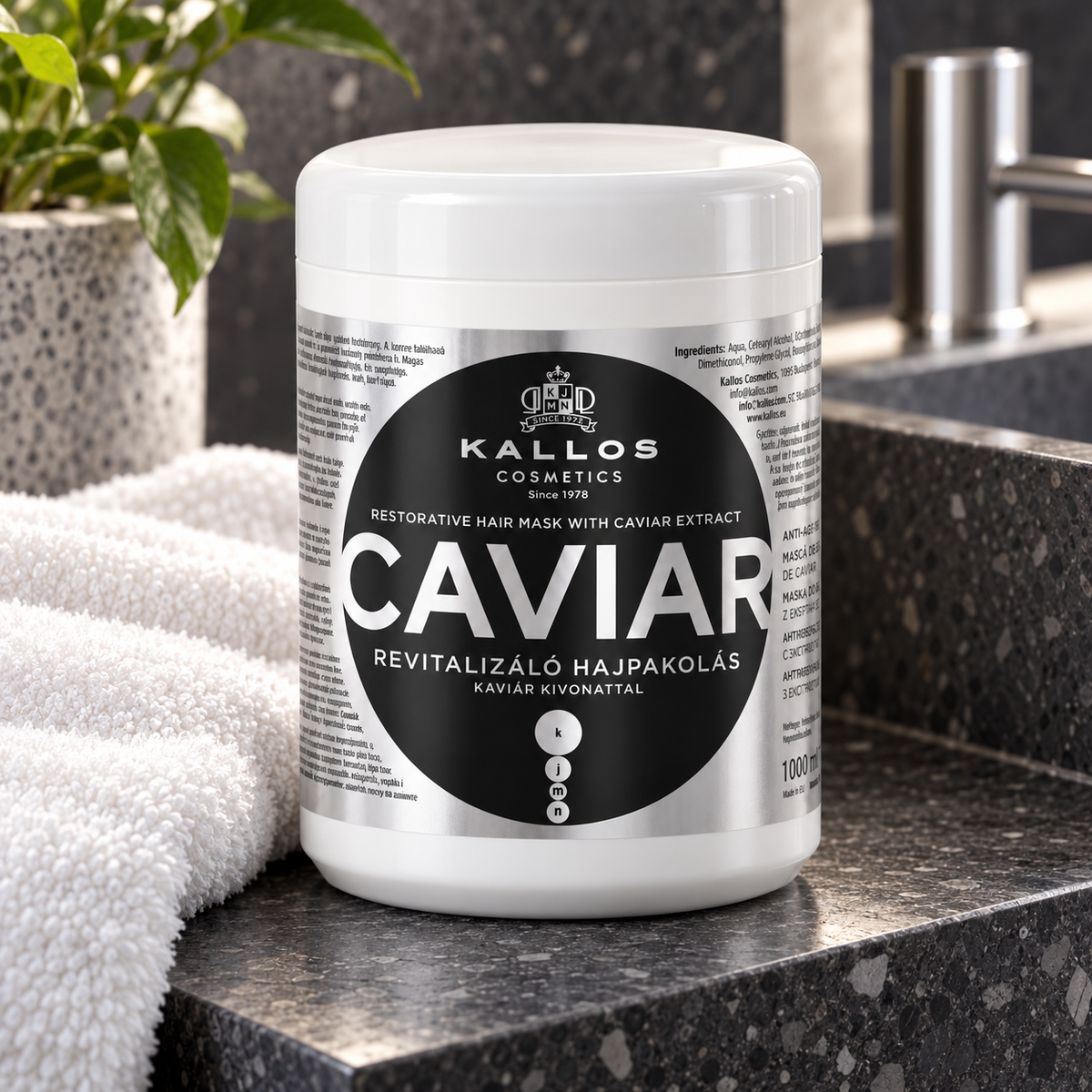 Kallos Cosmetics Caviar 1000 ml – atmosférická fotografie – MrRizz