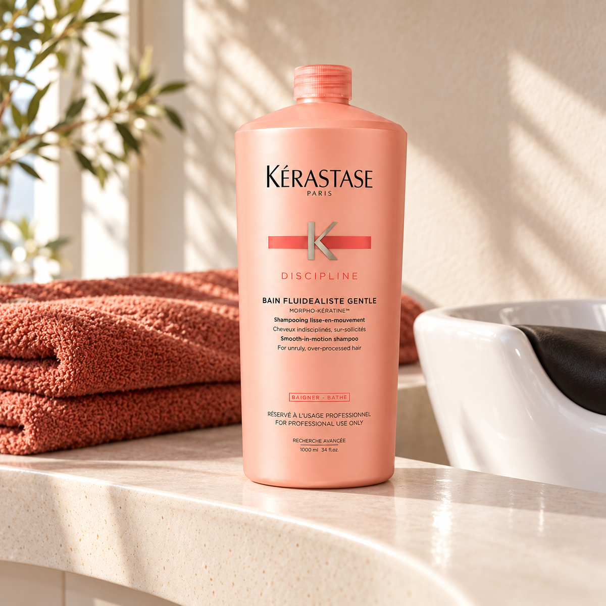 Kérastase Discipline Bain Fluidealiste No Sulfates 1000 ml – atmosférická fotografie – MrRizz