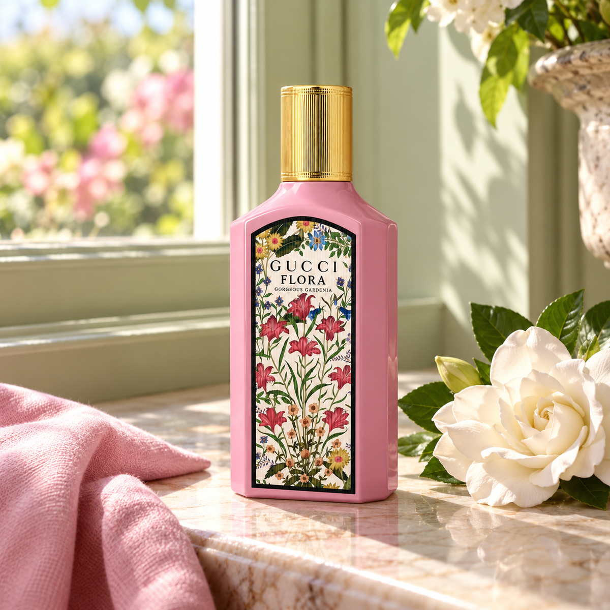 Gucci Flora Gorgeous Gardenia EDP 100 ml – atmosférická fotografie – MrRizz