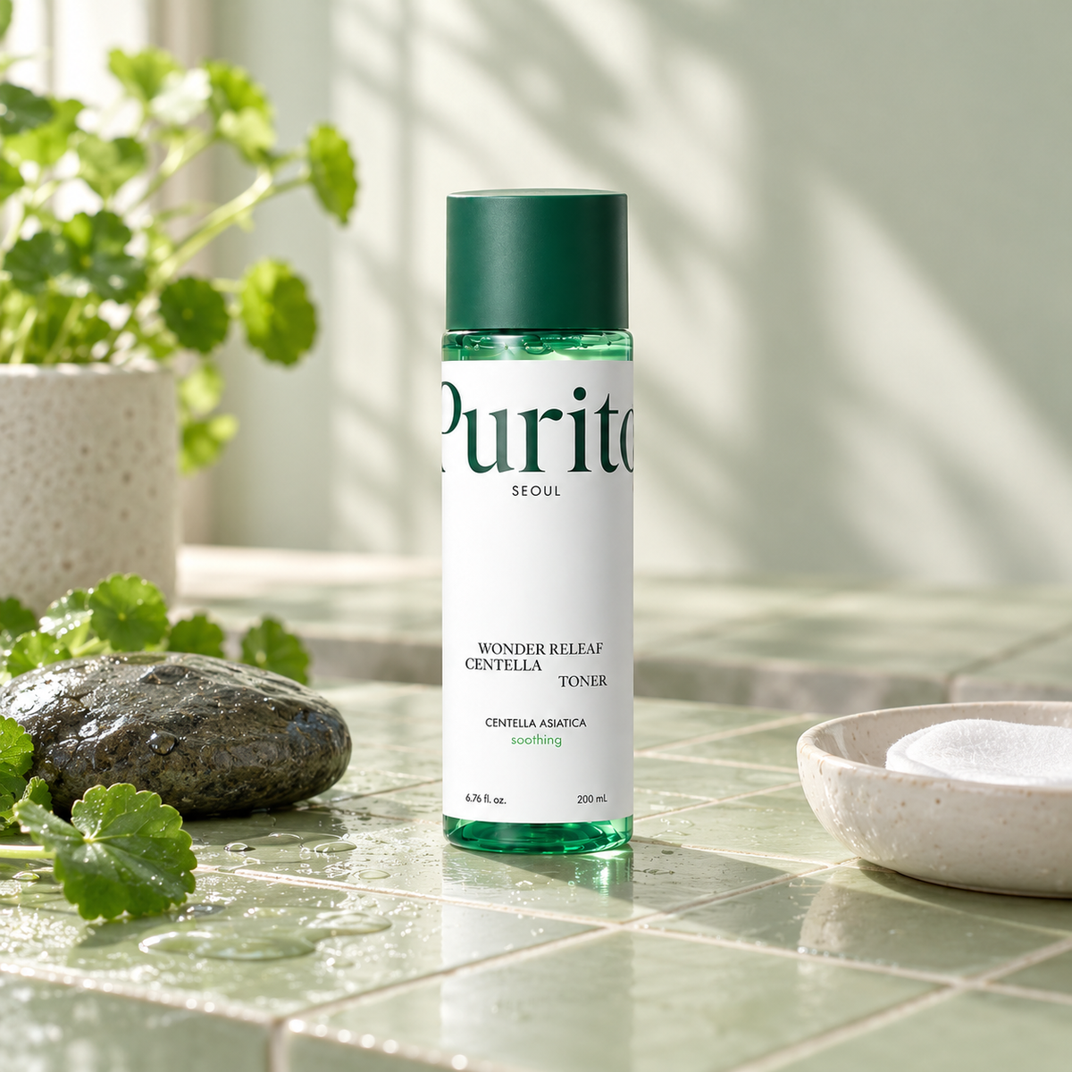 Purito Wonder Releaf Centella Toner 200 ml – atmosférická fotografie – MrRizz