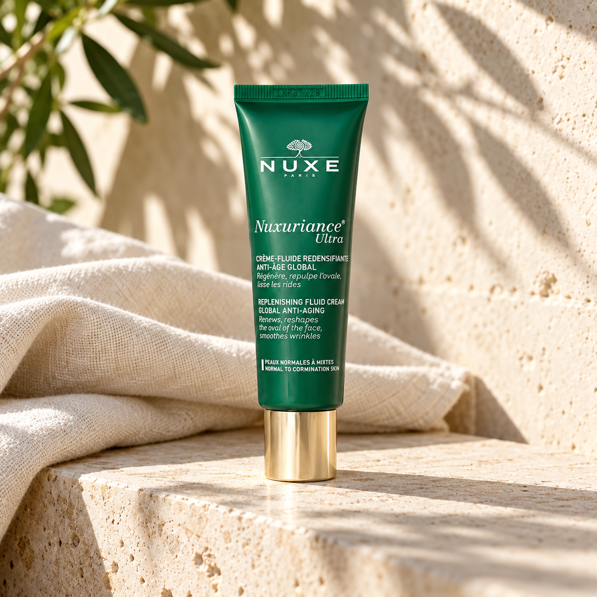 NUXE Nuxuriance Ultra Replenishing Fluid Cream 50 ml – atmosférická fotografie – MrRizz