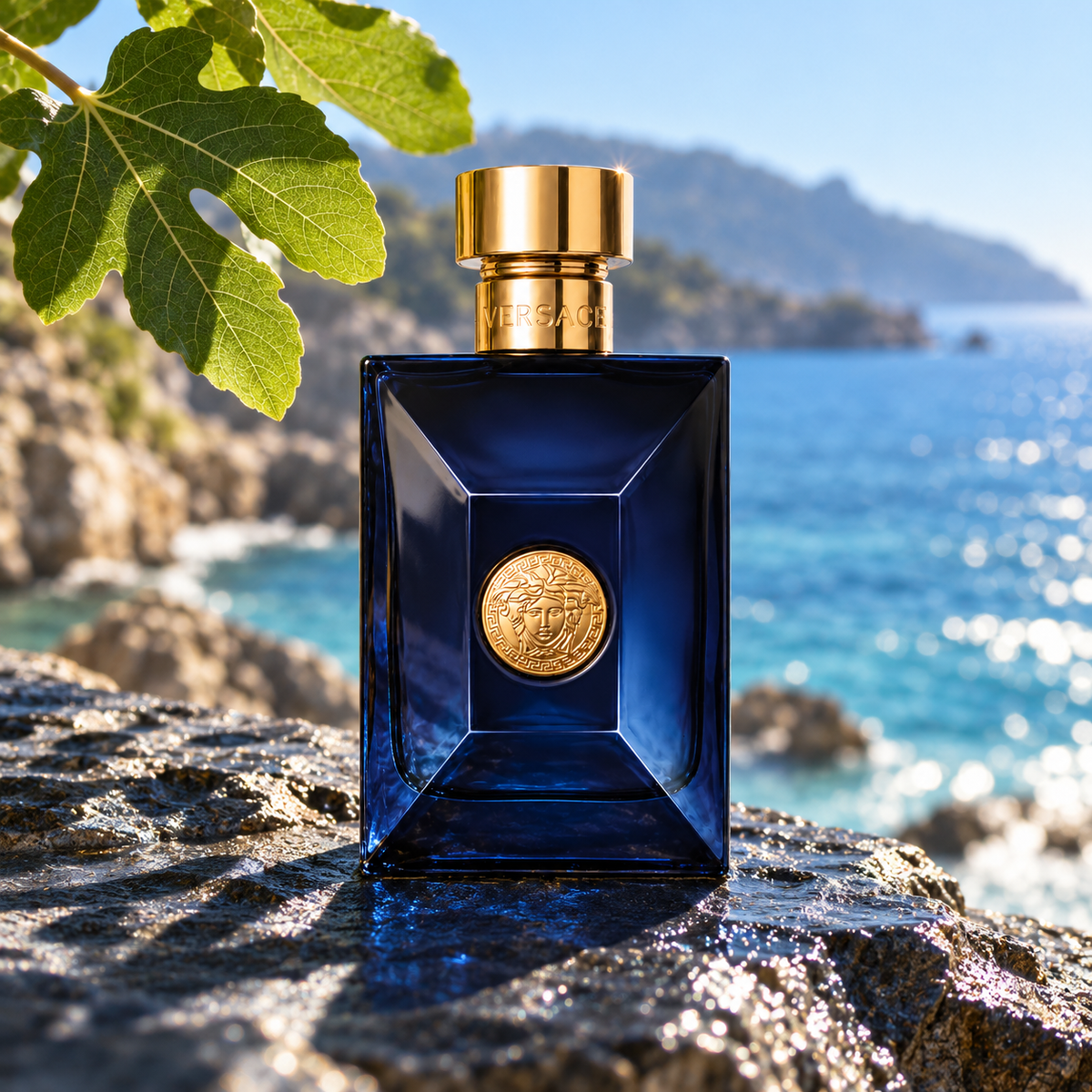 Versace Pour Homme Dylan Blue EDT 100 ml – atmosférická fotografie – MrRizz
